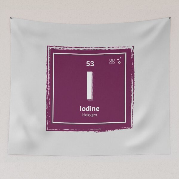 Item preview, The periodic table - Iodine designed and sold by Hakubiya.