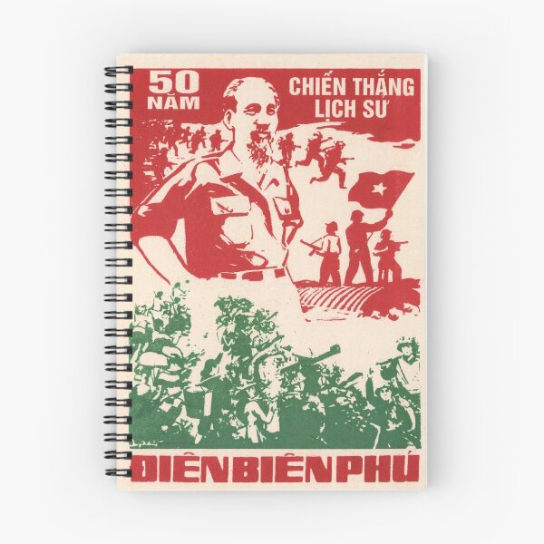 Item preview, DIEN BIEN PHU Battle 1954 Vintage Vietnam War Propaganda designed and sold by retroposters.