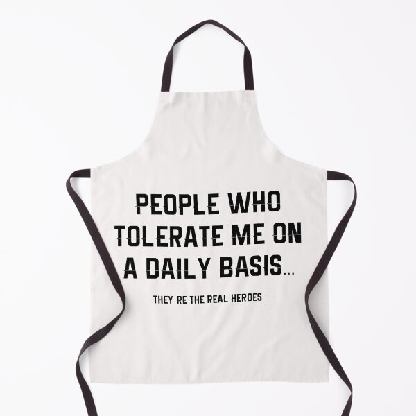 Item preview, People Who Tolerate Me On A Daily Basis They Are The Real Heroes designed and sold by RUCZENO.