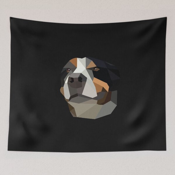Item preview, Mountain Dog Polygon designed and sold by CareShare Design.
