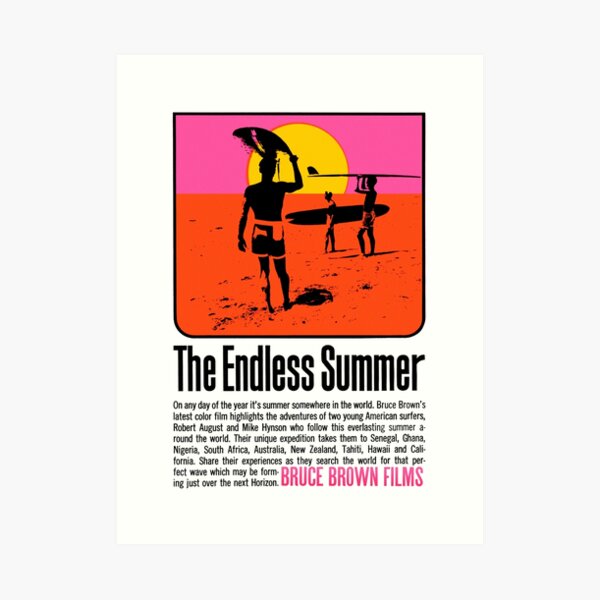 The Endless Summer (1966) Art Print