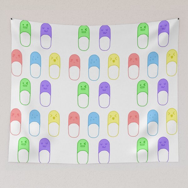 Item preview, Emoji Pills Set designed and sold by maramyeonni.