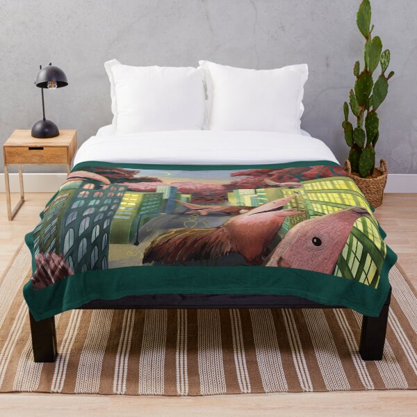Age of Anteaters Throw Blanket