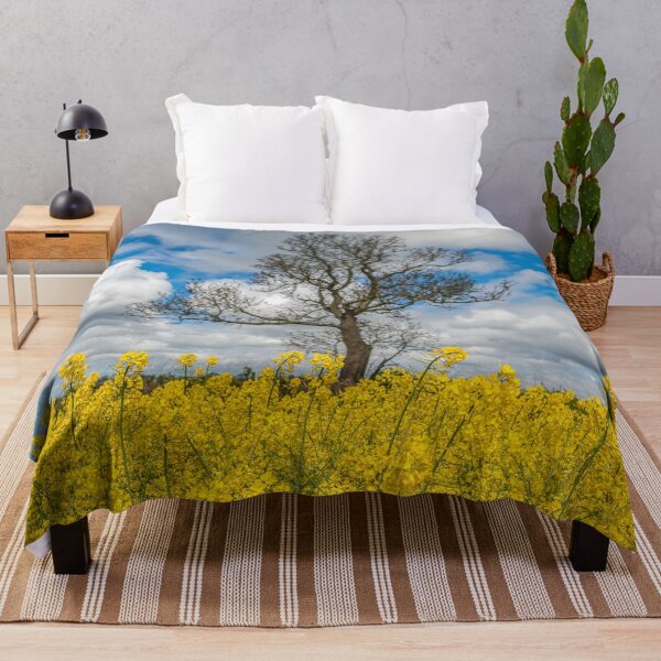 Item preview, Lone Tree In A Rapeseed Field designed and sold by AJEvans.