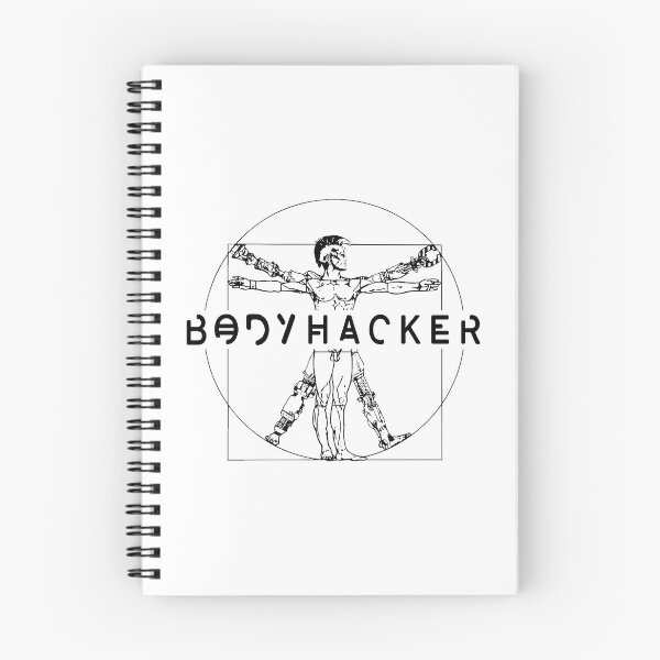 Item preview, Bodyhacker; Body Hacking; designed and sold by StickerApe.