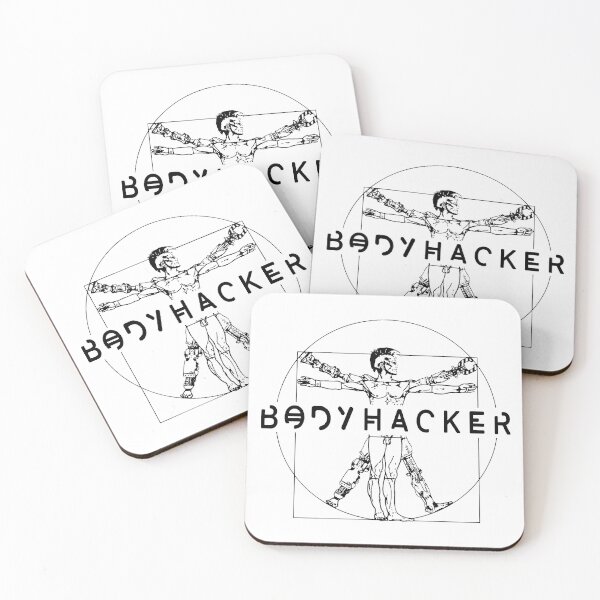 Item preview, Bodyhacker; Body Hacking;  designed and sold by StickerApe.