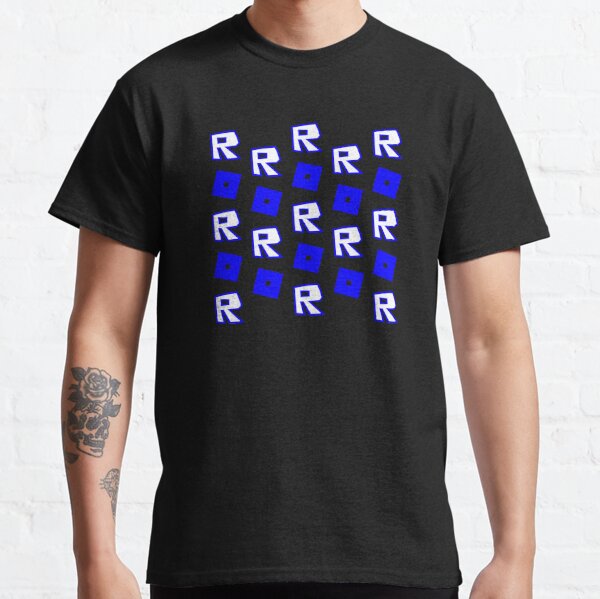 Roblox Face T Shirts Redbubble - roblox blue dinosaur shirt template