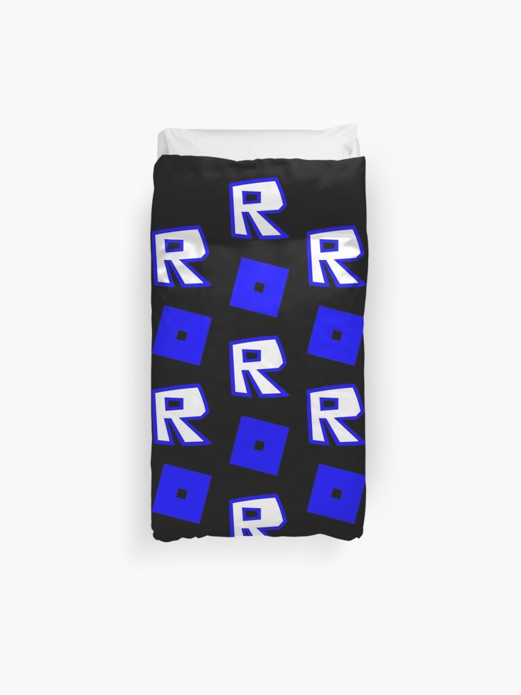 Roblox Blue Gaming Duvet Cover By T Shirt Designs Redbubble - roblox trunks shirt