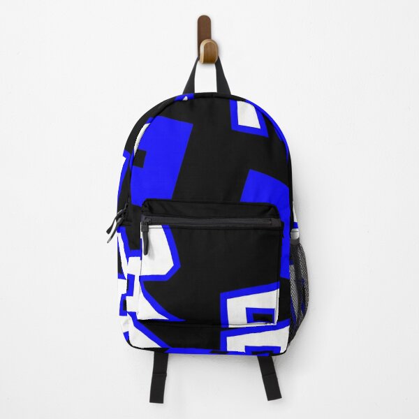 Meganeon Backpacks Redbubble - blue robux backpack