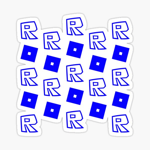 Blue Roblox Stickers Redbubble - blue roblox stickers redbubble