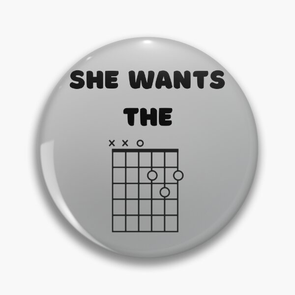 Item preview, She Wants The D Chord designed and sold by GuitarToneDaily.