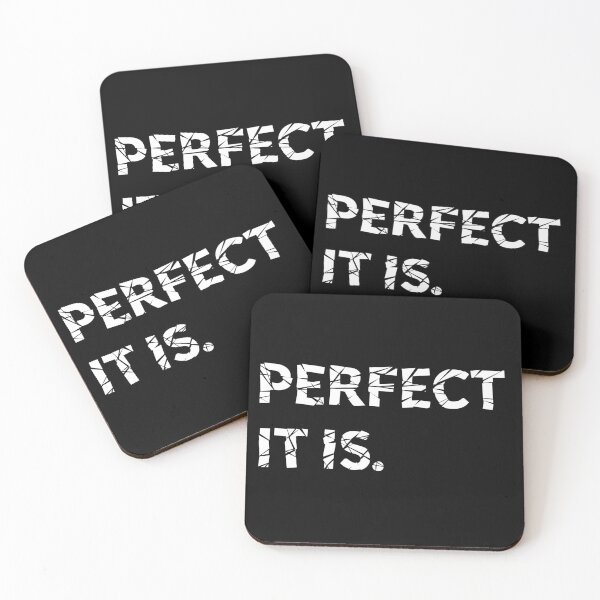 Item preview, Perfect It Is Sarcastic Imperfect Cracked Witty Quote designed and sold by Sour Soul.