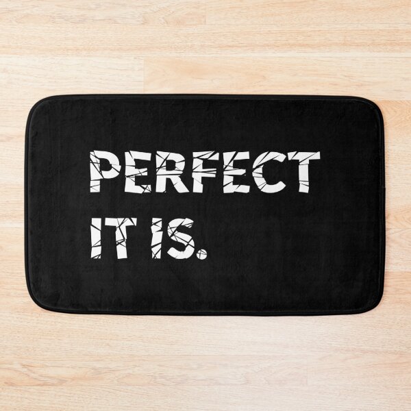 Item preview, Perfect It Is Sarcastic Imperfect Cracked Witty Quote designed and sold by Sour Soul.