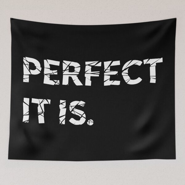 Item preview, Perfect It Is Sarcastic Imperfect Cracked Witty Quote designed and sold by Sour Soul.