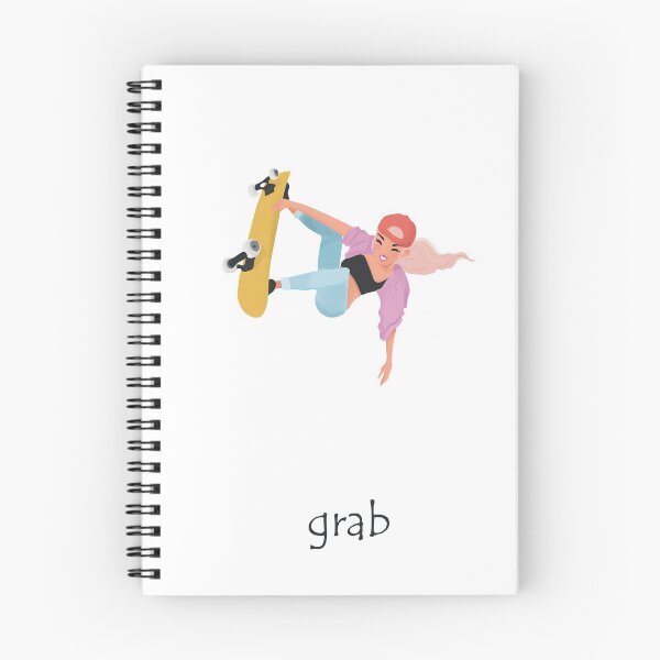 Item preview, Skater girl. Grab trick designed and sold by Marinadraws.