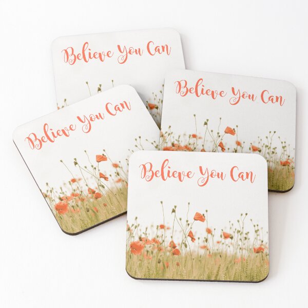 Item preview, Believe You Can Motivational Positivity Design designed and sold by blueavocado.