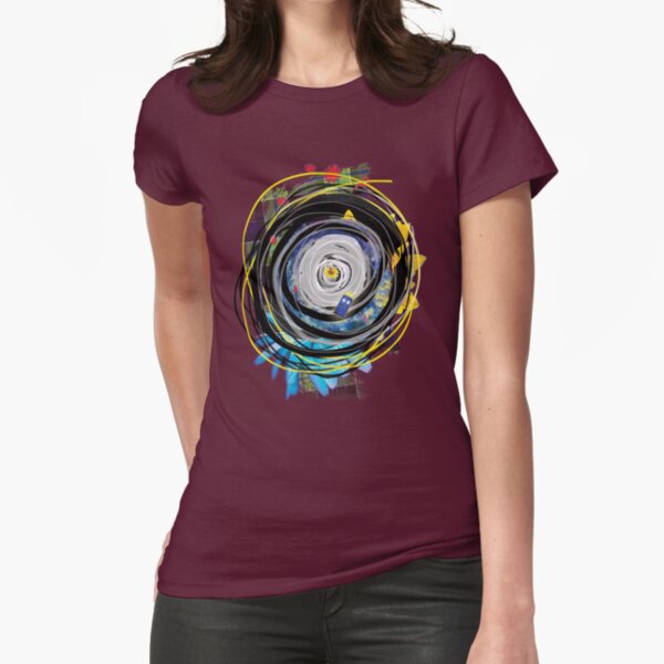 JNT Hawaiian Time Vortex Fitted T-Shirt