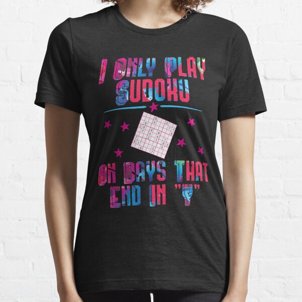 Item preview, I Only Play Sudoku Puzzle Challenge designed and sold by at85productions.