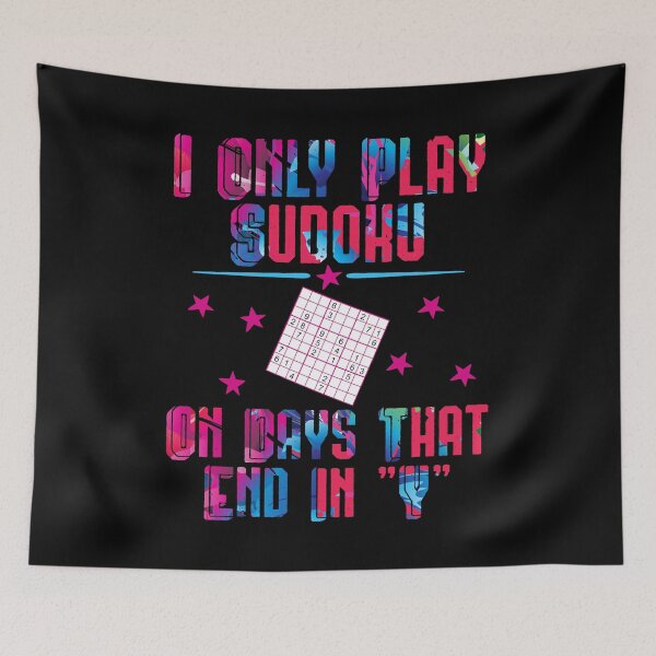 Item preview, I Only Play Sudoku Puzzle Challenge designed and sold by at85productions.