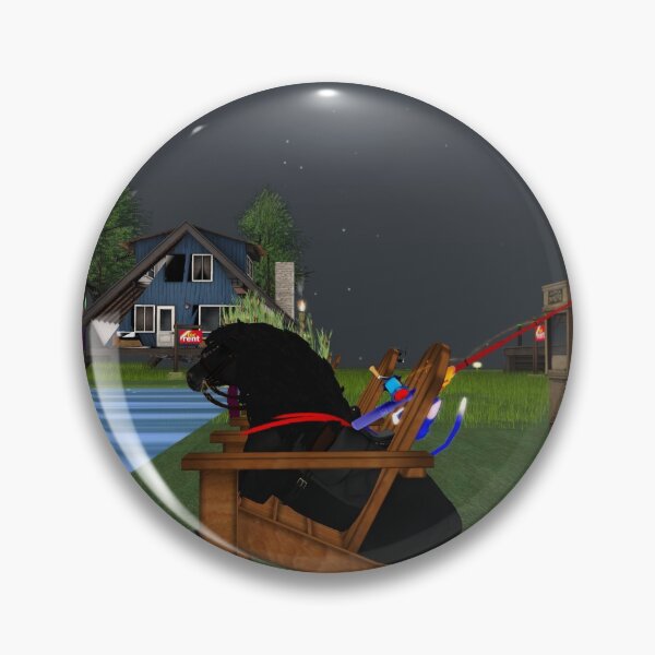 Item preview, horse in a deck chair on second life designed and sold by The Poette.