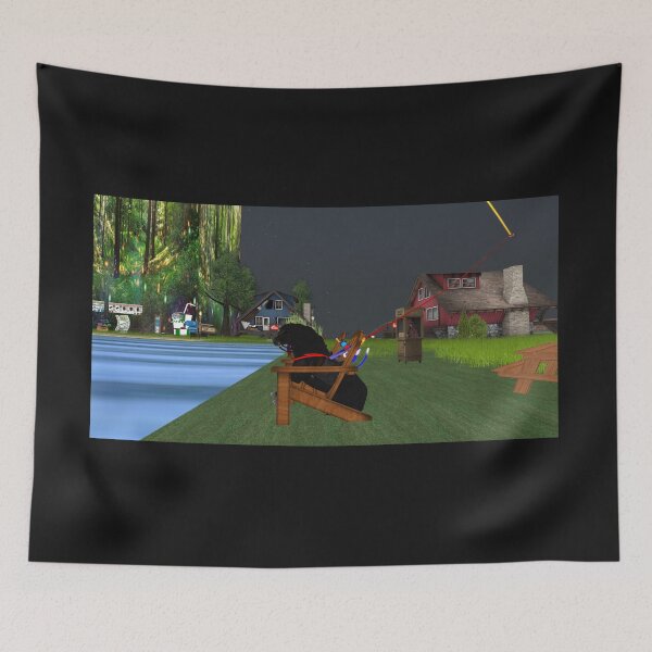 Item preview, horse in a deck chair on second life designed and sold by The Poette.