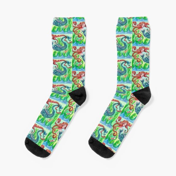 Underwater Star Socks