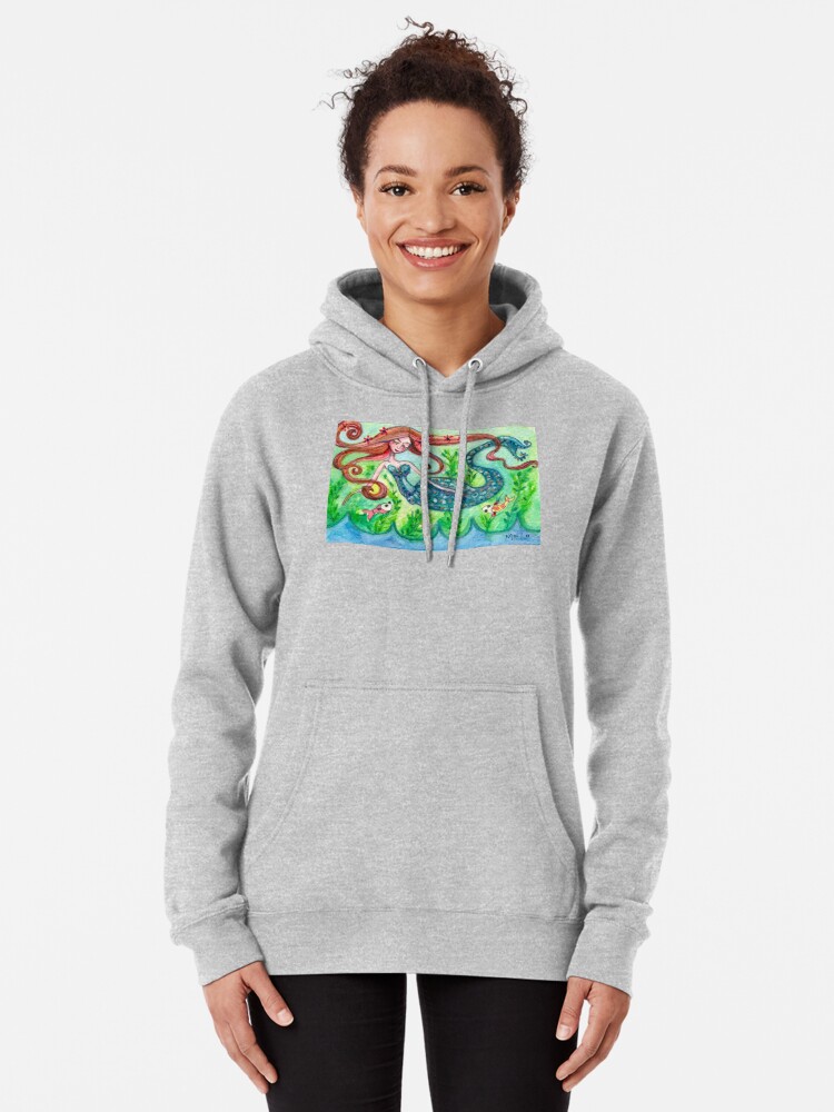 Alternate view of Underwater Star Pullover Hoodie