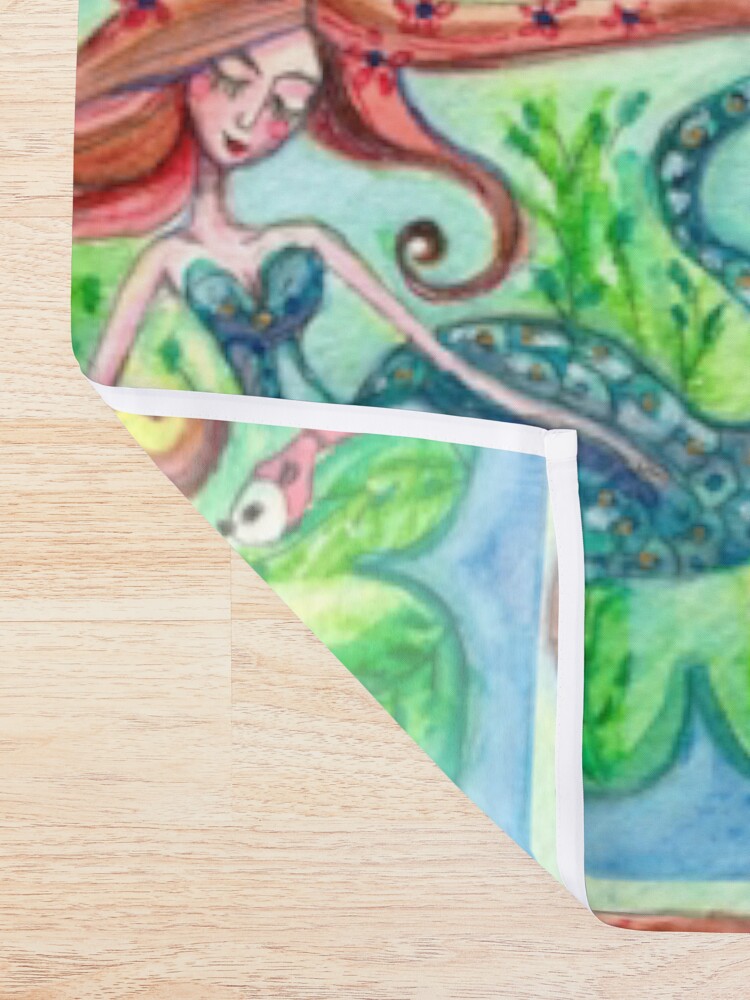 Alternate view of Underwater Star Shower Curtain