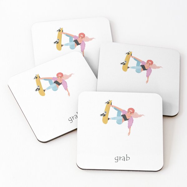 Item preview, Skater girl. Grab trick designed and sold by Marinadraws.