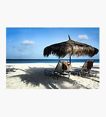Lounging Chairs Photographic Print