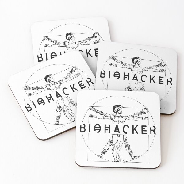 Item preview, Biohacker; Vitruvian Man; designed and sold by StickerApe.