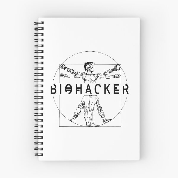 Item preview, Biohacker; Vitruvian Man; designed and sold by StickerApe.