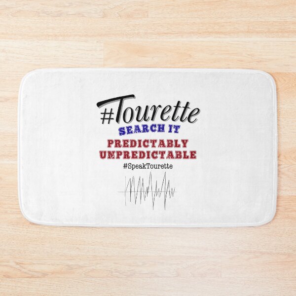 Item preview, #Tourettes - Predictably Unpredictable , Tourette Syndrome Awareness designed and sold by MJDezigns.