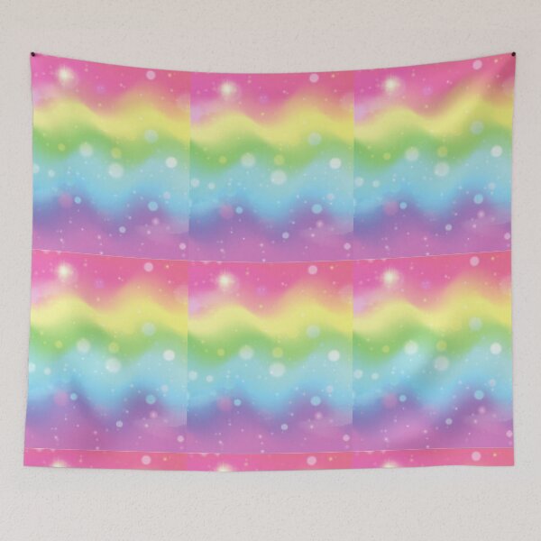 Item preview, Pastel Wavy Rainbow Stripes designed and sold by cgroenewald.
