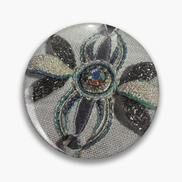 Item preview, jewel flower designed and sold by LucyTileyPrints.