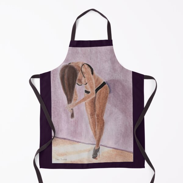 Item preview, Woman Leaning on a Purple Wall designed and sold by ibadishi.