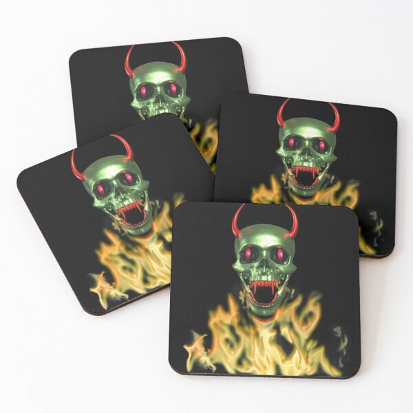 Item preview, Green halloween Fire Demon Vampire designed and sold by bradm50.