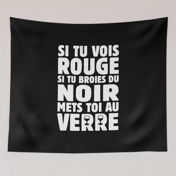 Item preview, IF YOU SEE RED, IF YOU CRUSH THE BLACK, PUT TO THE GLASS! designed and sold by francoisville.