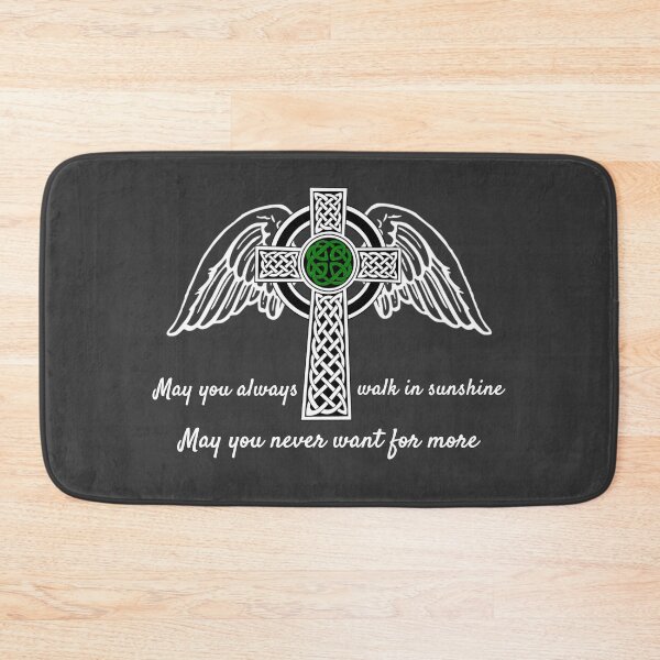 Item preview, Celtic Irish Blessing Cross Ireland Gaelic Quotes May You Always Walk  designed and sold by TopTeeShop.