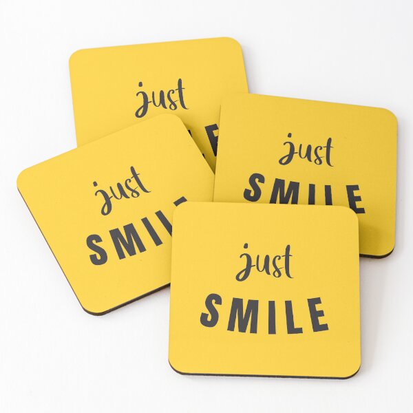 Item preview, Just Smile designed and sold by quoteedesigns.