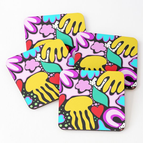 Item preview, Jellyfish shapes designed and sold by Shakirabellart.