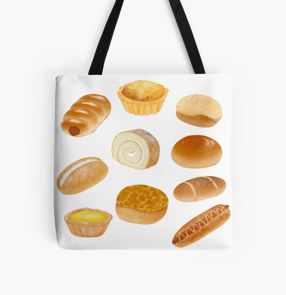 Chinese Bakery Tote Bag Cantonese Bag Bread Lover Chinese 