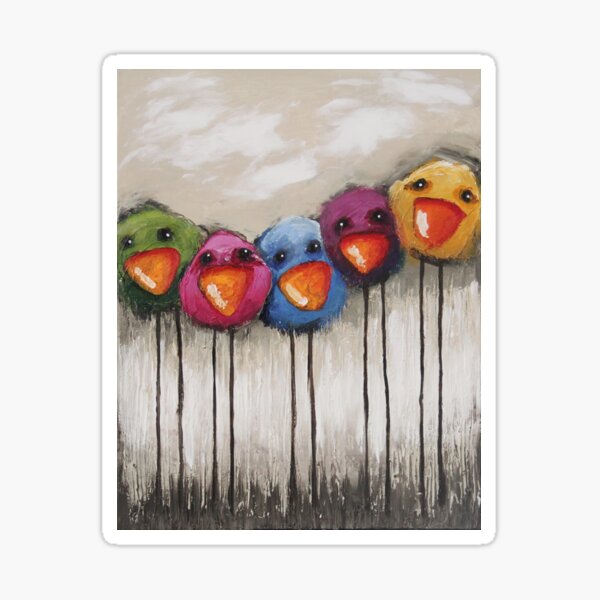 Item preview, The Birds designed and sold by StressieCat.