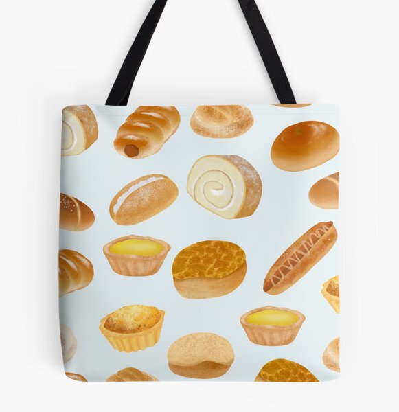 Chinese Bakery Tote Bag Cantonese Bag Bread Lover Chinese 