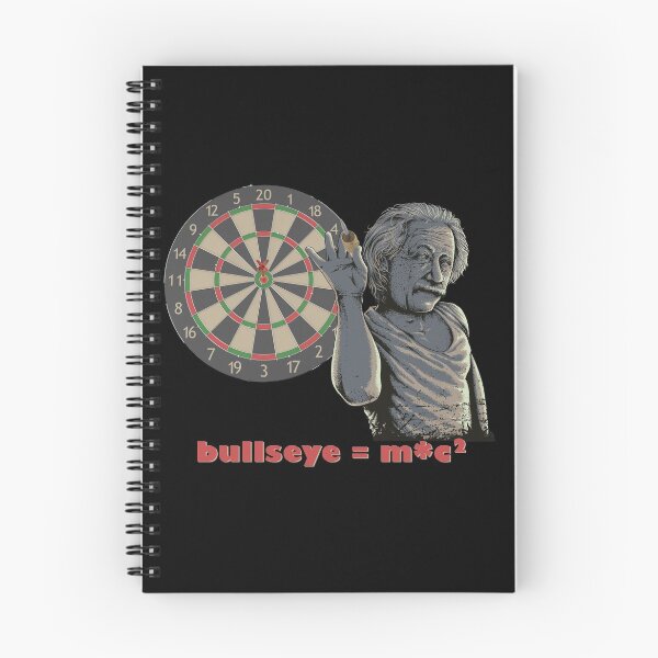 Item preview, Einstein Plays Darts - Bullseye = M C2 designed and sold by DELMEO.