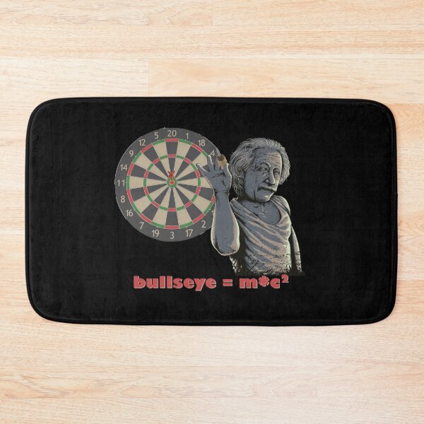 Item preview, Einstein Plays Darts - Bullseye = M C2 designed and sold by DELMEO.