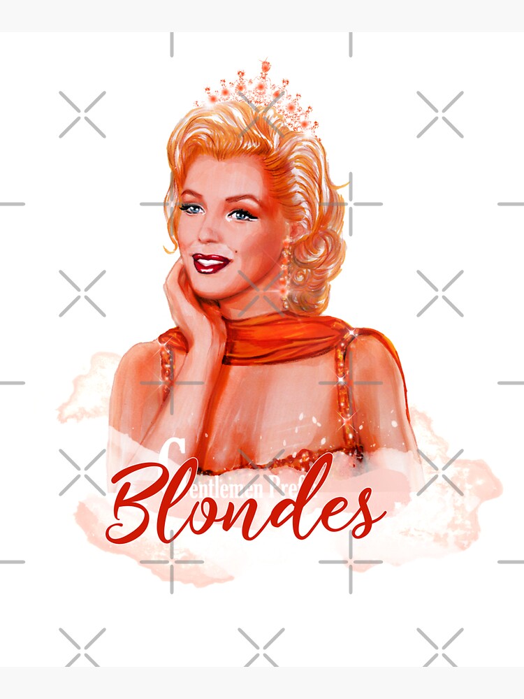 GENTLEMEN PREFER BLONDES staring Marilyn Monroe Tote Bag by