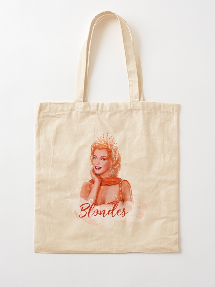 GENTLEMEN PREFER BLONDES staring Marilyn Monroe Tote Bag by