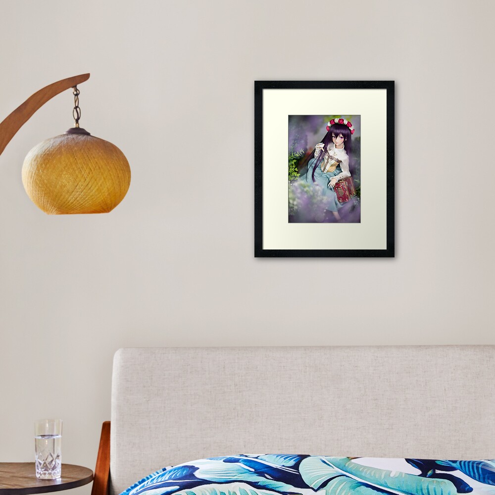 Dollfie Dream Megurine Luka - Kaguya Framed Art Print