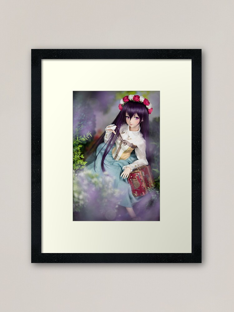 Alternate view of Dollfie Dream Megurine Luka - Kaguya Framed Art Print
